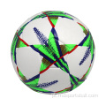 Bola de futebol de futebol de couro de compra barata tamanho 5